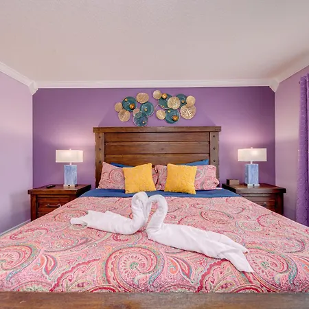 Affordable 4 Bedroom Luxury Villa Near Disney/Private Pool/Arcade/Game Room